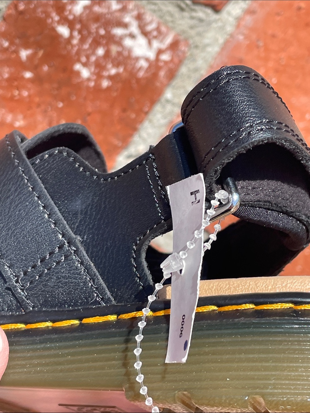 Dr. Martens Mary Jane’s  Black Leather Buckle - Picture 8 of 10